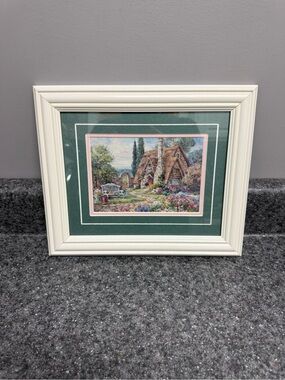 Secluded Garden By Barbara Mock Framed Art Print Garden Landscape Photo